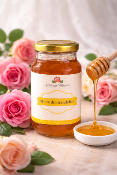 miere cu trandafiri