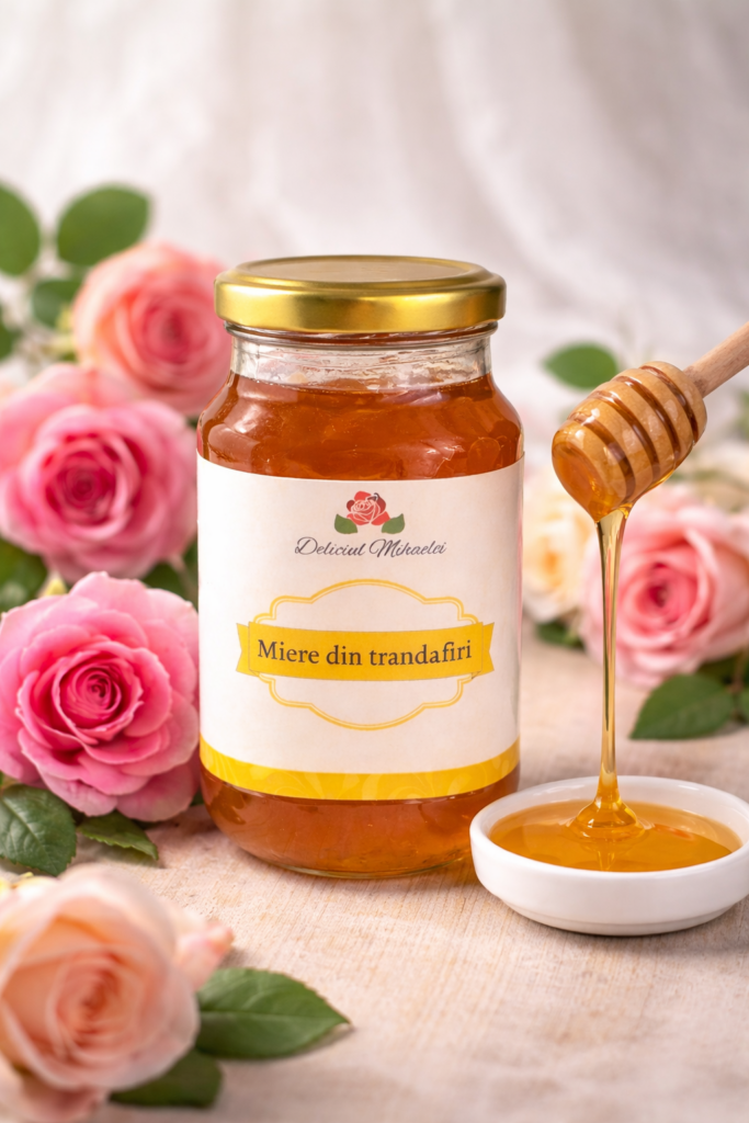 Miere din trandafiri