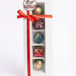 Cutie cu praline din ciocolată