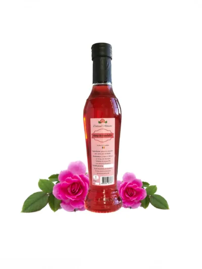 Sirop cu trandafiri in spate