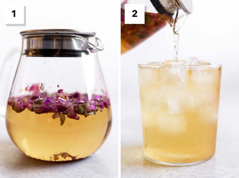 Ceaiul de trandafiri, cald sau rece